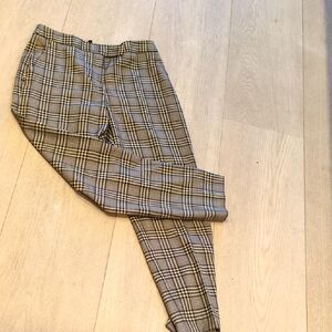 Plaid dress pants from Tara Jarmon